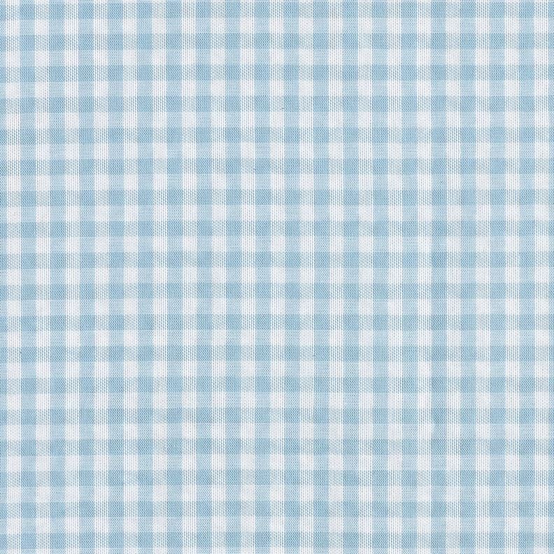 <h2>Seersucker med sm&aring; tern, lysebl&aring; &ndash; 100% bomuld, struktureret</h2>,  image number 1