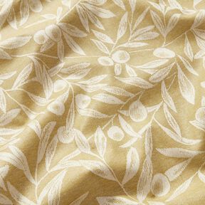 Imprægneret voksdug Jacquard overtrukne oliven – guloliven/lysebeige, 