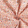 Bomuldsstof Cretonne spredte blomster – rosé/ferskenorange,  thumbnail number 3