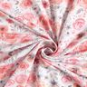Bomuldsjersey akvarelroser – hvid/rosa,  thumbnail number 3