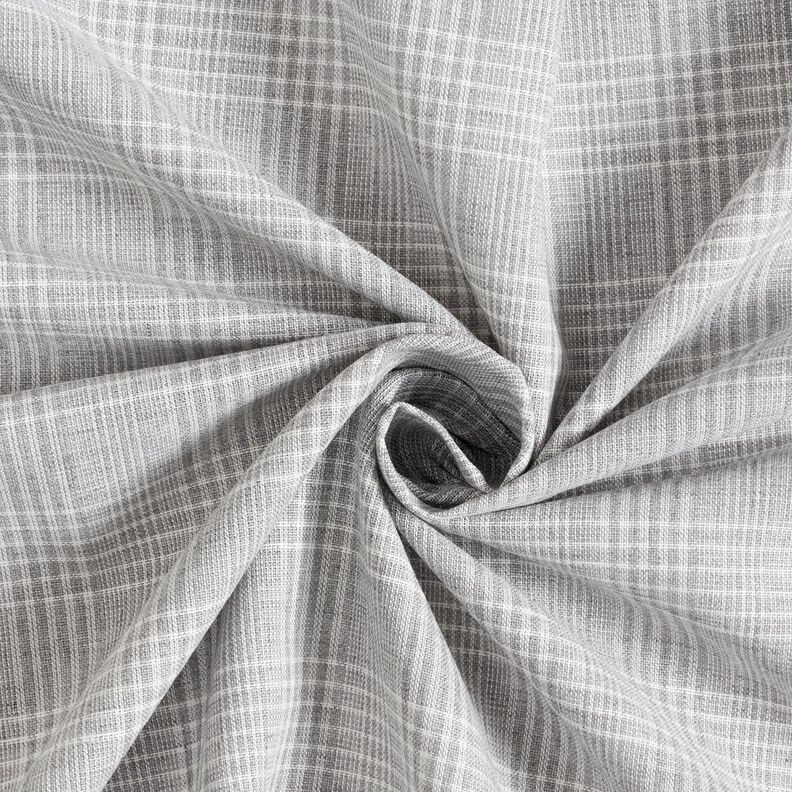 Let bomuldsstof tern – lysegrå/hvid,  image number 3