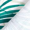 Dekorationsstof Panama palmeblade &ndash; hvid/smaragdgr&oslash;n,  thumbnail number 4