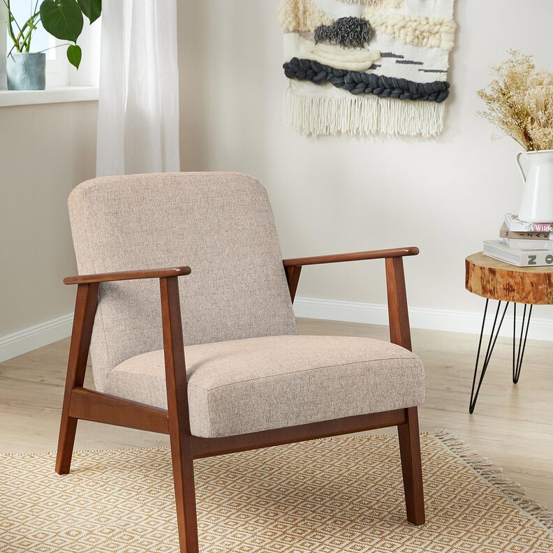 Polsterstof Kiper-look – cashew,  image number 4