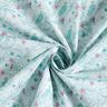 Bomuldspoplin Paisley blomsterdrøm Digitaltryk – isblå,  thumbnail number 3
