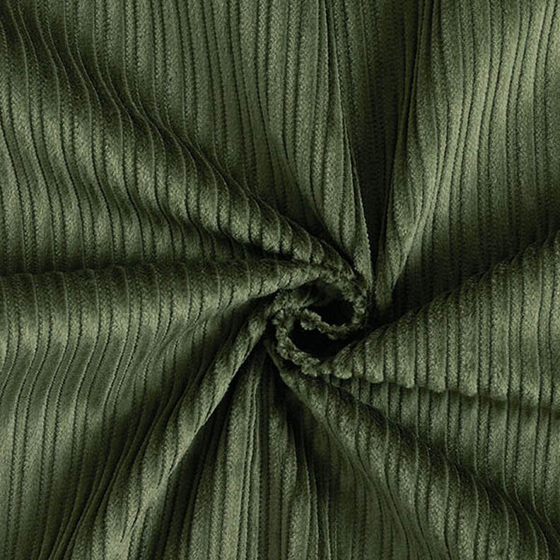 fancy fløjl bred og smal – olivengrøn,  image number 1