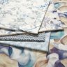 Dekorationsstof Halvpanama malede grene – hvid/blågrå,  thumbnail number 5