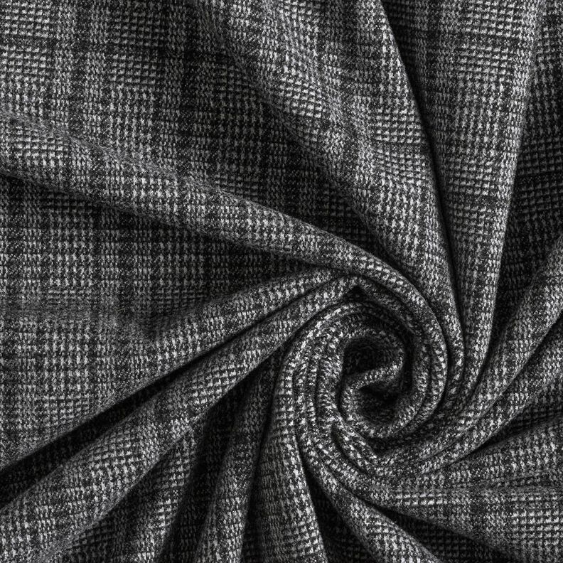 Frakkestrik skotskternet – lysegrå/antracit,  image number 3