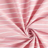 Viskose-stretch med glitterstriber – rosa/hvid,  thumbnail number 3