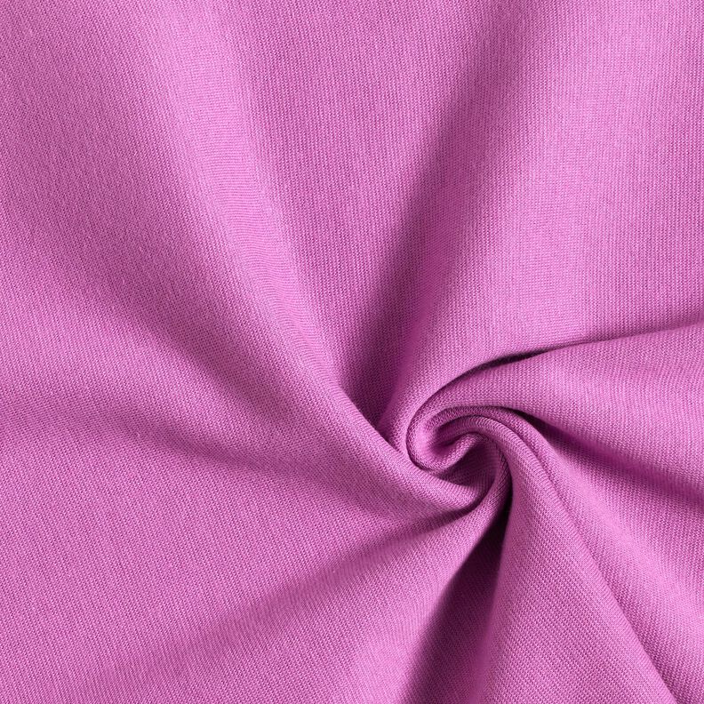Rib stof ensfarvet – rødlilla,  image number 1