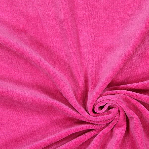 Nicki stof Ensfarvet – intens pink,  image number 1