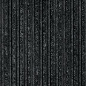 fløjl med kunstpelsbagside – sort, 