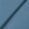 Vaflet jersey Ensfarvet – jeansblå,  thumbnail number 3