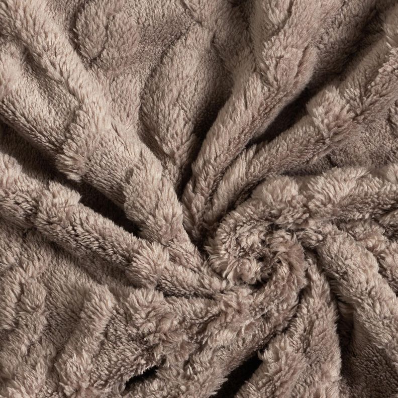 Kunstpels Diamanter – taupe,  image number 3