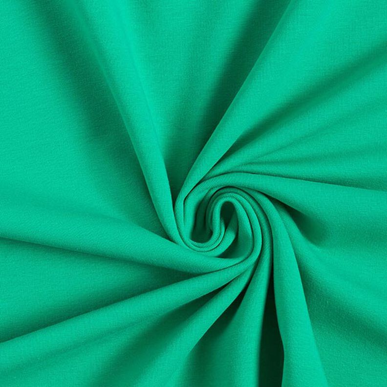 Let bomuldssweat ensfarvet – grøn,  image number 1