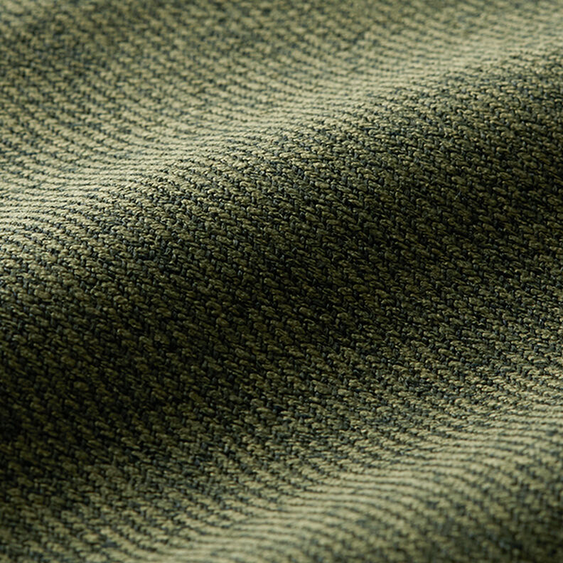 Polsterstof Kiper-look – mørk olivengrøn,  image number 2