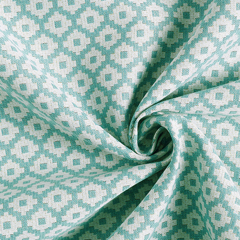 Outdoorstof jacquard Romber – mint,  image number 3