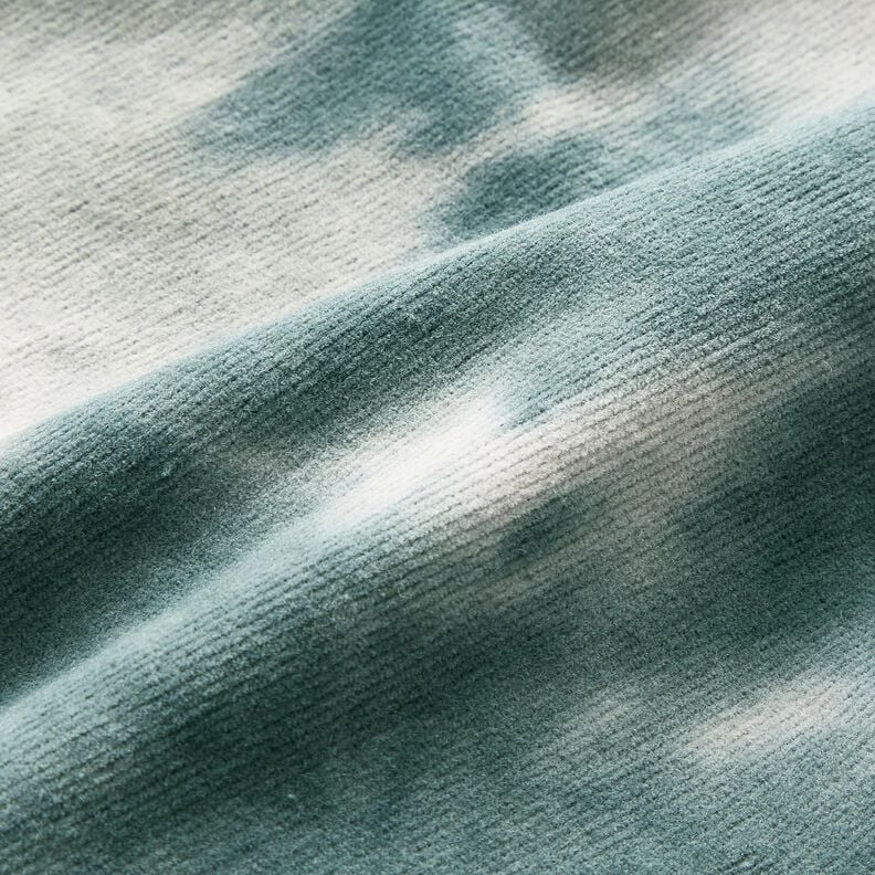 Babyfløjl batik – blågran,  image number 6