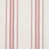 Dekorationsstof Canvas vævede striber – rød,  thumbnail number 1