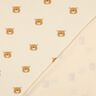 GOTS Bomuldsjersey bjørne | Poppy Fabrics – uldhvid/lysebrun,  thumbnail number 4
