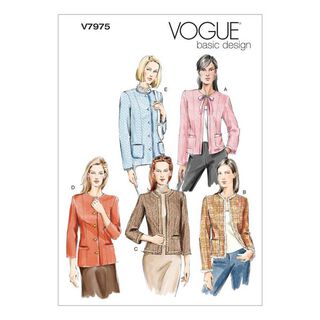 Jakke, Vogue 7975 | 32 - 48, 