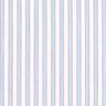 Bomuldsstof tofarvede striber – hvid/lyseblå,  thumbnail number 1