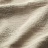 Musselin/Dobbelt-Crincle stof Tone-i-tone blomsterranke – silkegrå,  thumbnail number 2