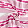 Viskosejersey Crashed – hvid/pink,  thumbnail number 4