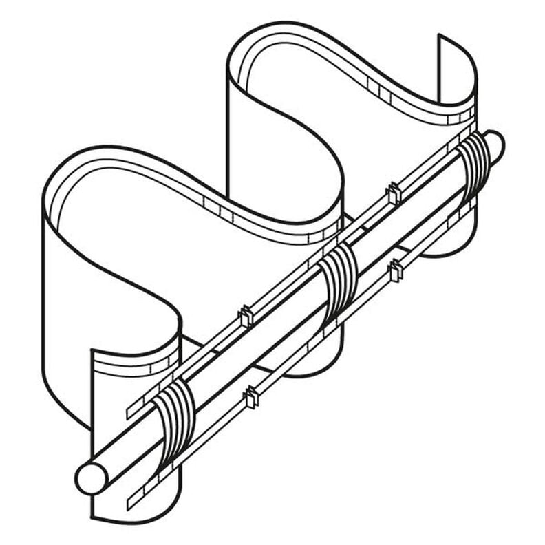 Bølgebånd, 100 mm – transparent | Gerster,  image number 6