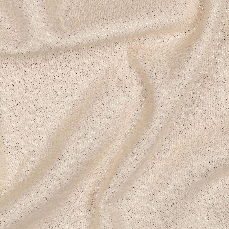 Musselin/Dobbelt-Crincle stof fine glimmerprikker | Poppy Fabrics – sand,  image number 2