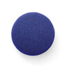 Betrukket knap, Bomuldskiper – kongeblå,  thumbnail number 1