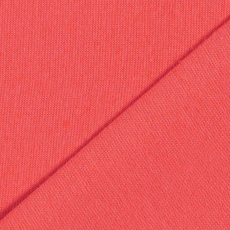 Rib stof ensfarvet – hummerfarvet,  image number 3