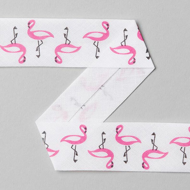 Skråbånd Flamingo - pink,  image number 1