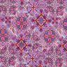 Quiltstof Doubleface romber | Poppy Fabrics – blålilla/kastaniebrun,  thumbnail number 4