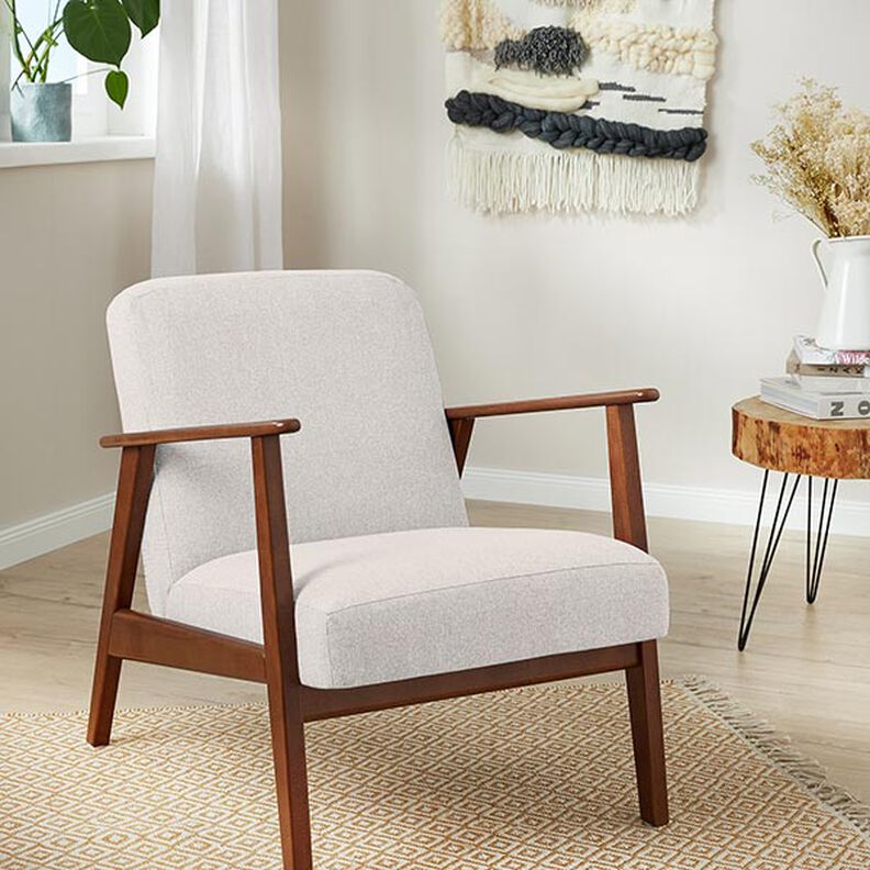 Polsterstof elegant meleret – lysebeige,  image number 6