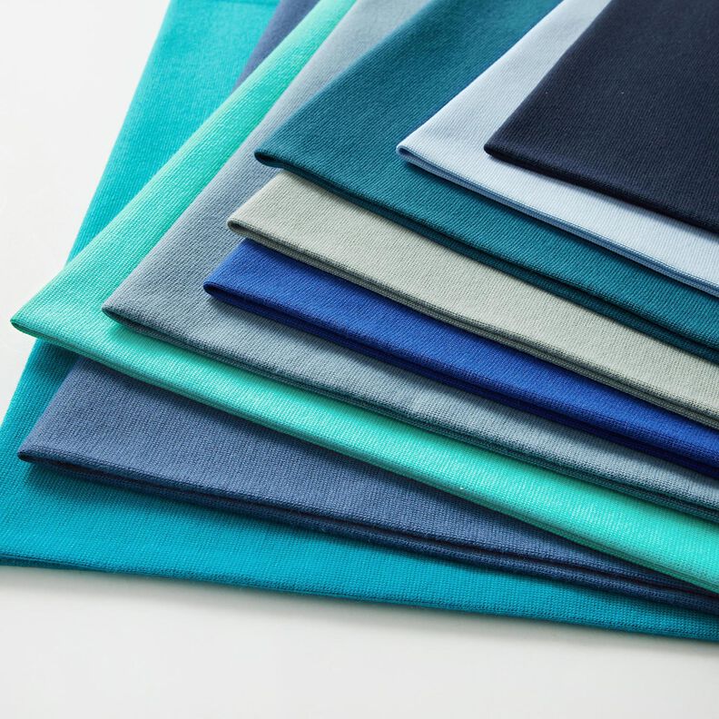 Rib stof ensfarvet – bordeaux,  image number 6