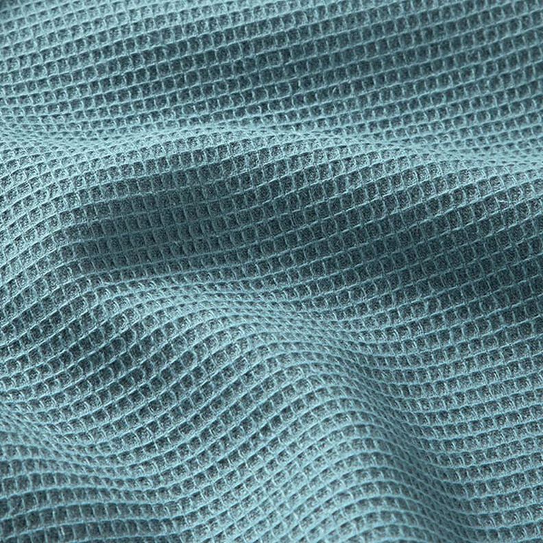 Vaffelpiqué Mini – dueblå,  image number 2