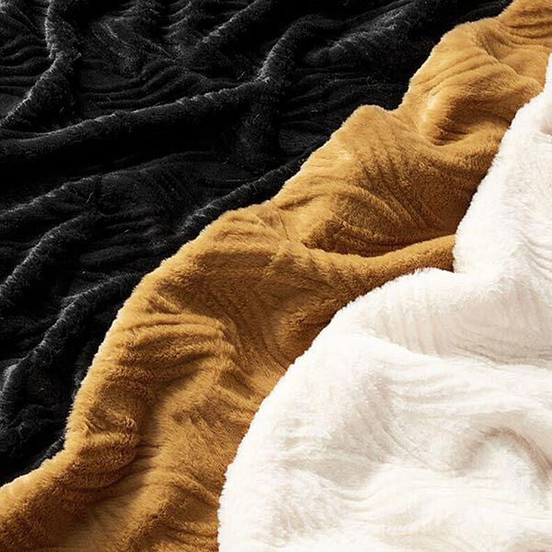 Kunstpels b&oslash;lgelinjer &ndash; kaki,  image number 5