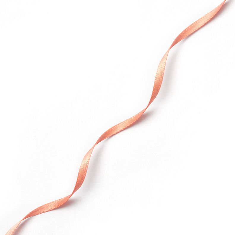 Satinbånd [3 mm] – laksefarvet,  image number 2