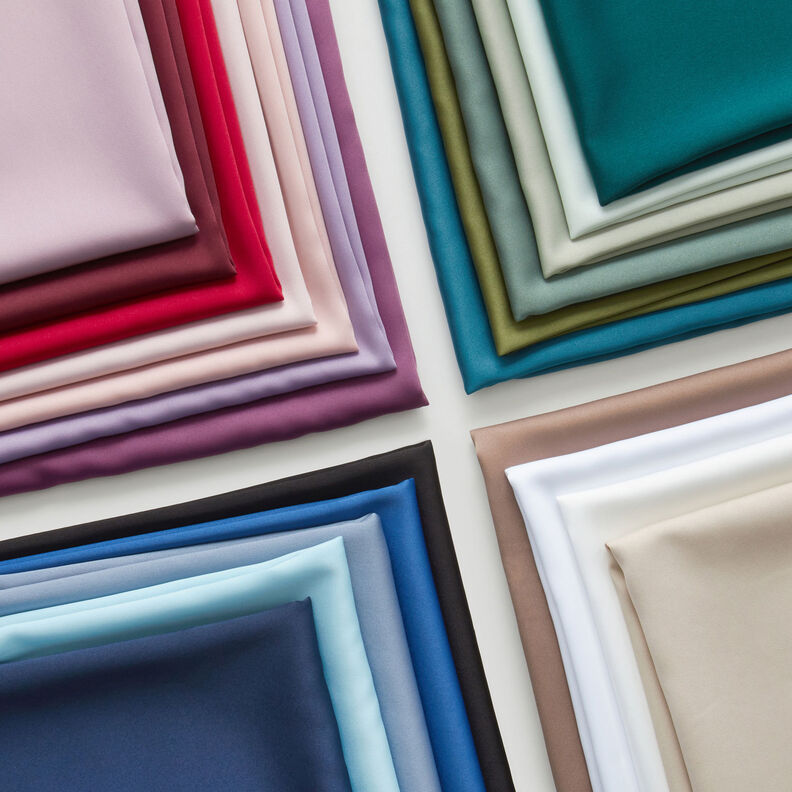 Mikrofiber satin – hvid,  image number 5