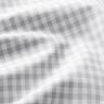 Bomuldsstof Poplin Vichy tern – sølvgrå,  thumbnail number 2