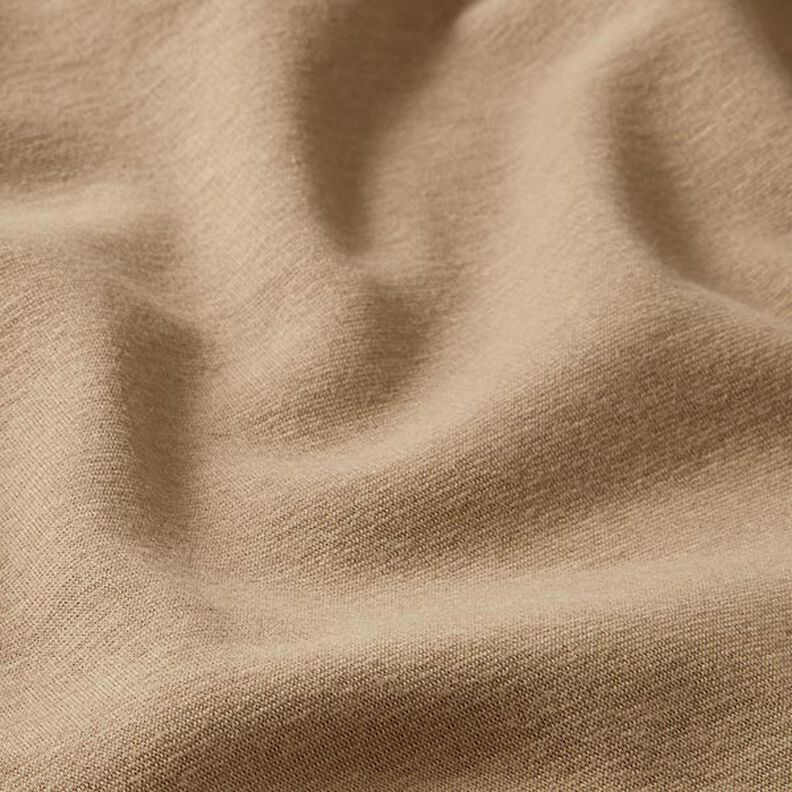Alpefleece Hyggesweat Ensfarvet – sand,  image number 3