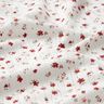 Ajour Bomuldsjersey små blomster – elfenben,  thumbnail number 2