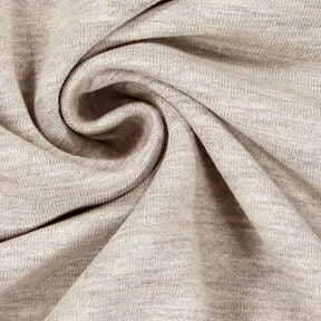 Let French Terry Melange – lysegrå, 