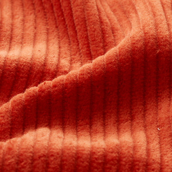 Bred cord forvasket Ensfarvet – orange,  image number 2
