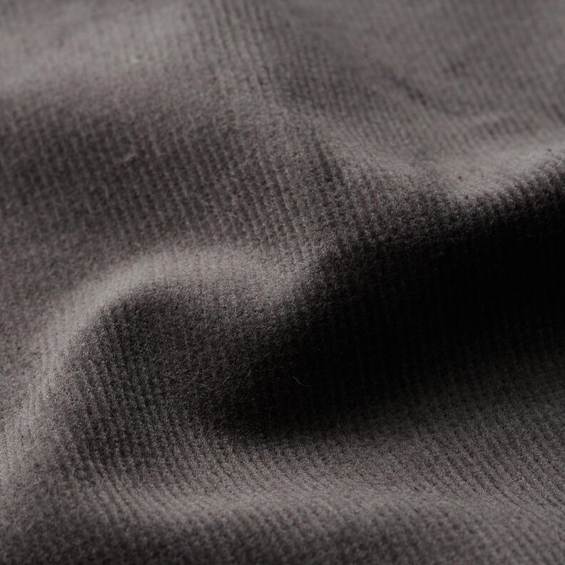 Fin fløjl stretch – mørkegrå,  image number 2