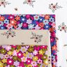 Bomuldsjersey farverige blomster | Poppy Fabrics – natblå,  thumbnail number 5