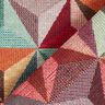 Dekorationsstof Gobelin prisma – karminrød/lyseblå,  thumbnail number 4