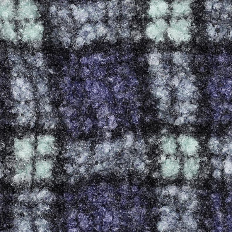 Strick-Bouclé Tern – lilla/lys mint,  image number 2