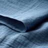 Musselin/Dobbelt-Crincle stof – jeansblå,  thumbnail number 5