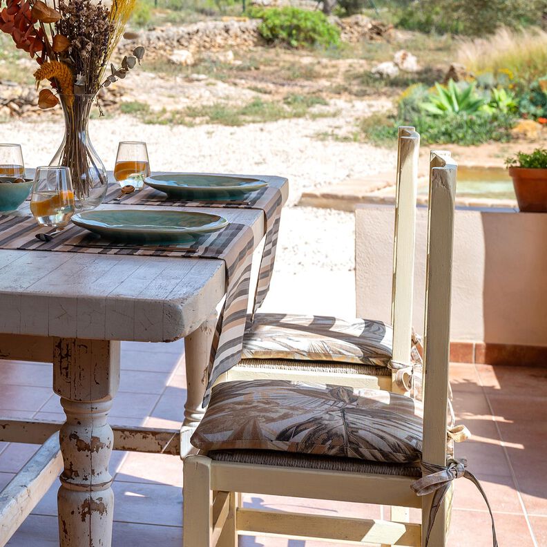 Outdoor stof Canvas store blade – natur/terracotta,  image number 8